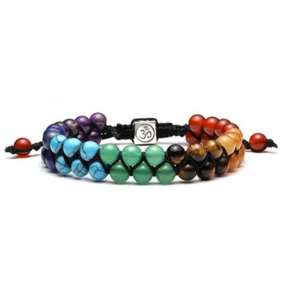 7 Chakras Healing Crystals Bracelet
